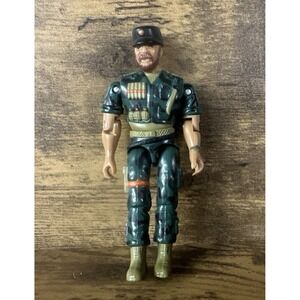 Vintage 1986 Lanard the Corps! Large Sarge Action Figure Clean Fast Shipping